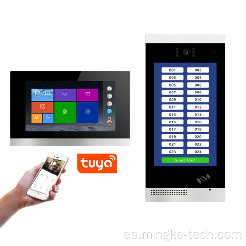 Video casero Smart Wifi Doorbell inteligente Tuya Toilebell